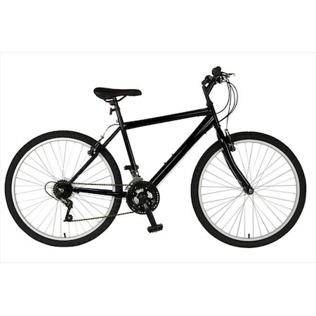 Cycle Force Group Cycle Force 70226 Cycle Force 26 in. Rigid Mens Mountain Bike, Black 70226